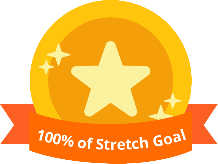 100% of Stretch Goal